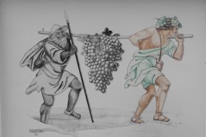 Wandzeichnung in Pünderich