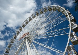 Koblenz Rhein in Flammen Riesenrad an der Mosel