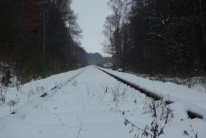 Hunsrückbahn im Schnee