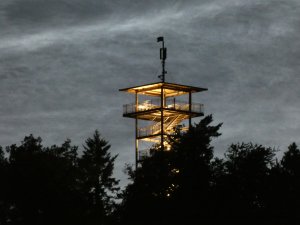 Prinzenkopfturm in der Daemmerung