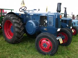 Der Lanz beim Oldtimertraktorentreffen