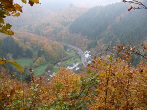 Alf-Höllental im Herbst