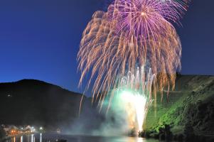 Piesport Fischerfest Feuerwerk