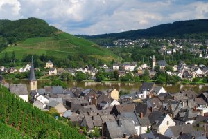 Blick von Alf auf Bullay