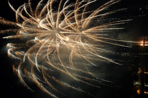 Feuerwerk an Bullayer Herbstfest  5