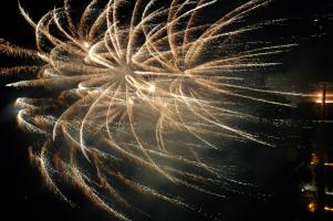 Feuerwerk an Bullayer Herbstfest  5