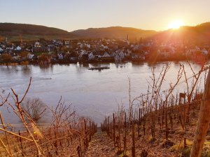 Hochwasser in Pünderich