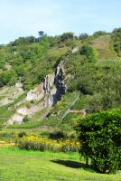 Blick auf Aussichtsturm