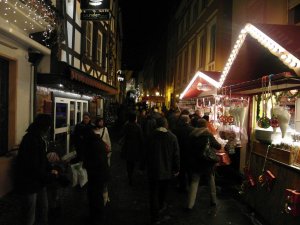 Bernkastel, Nacht, Weihnachtsmarkt