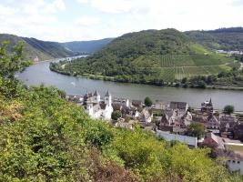Blick auf Karden mit St. Kastor