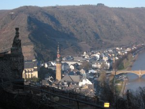 Cochem, Tiefblick