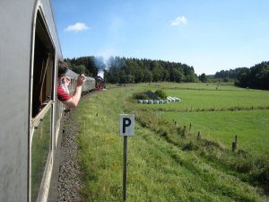 Eifelquerbahn Blick aus Zug 1