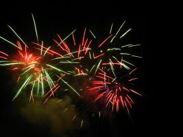 Feuerwerk Bullayer Herbstfest 1