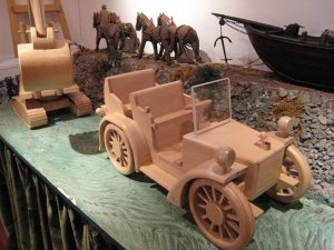 Holzspielzeug, Oldtimer, Alf, Museum