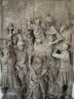 Kobern-Gondorf, Matthiaskapelle, Detail Relief