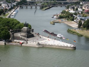 Koblenz, Deutsches Eck