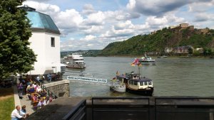 Koblenz, Rhein, Ehrenbreitstein, Pegel