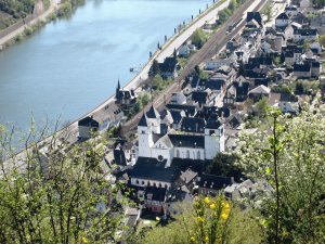 Treis-Karden, Tiefblick, Ortsansicht1