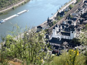 Treis-Karden, Tiefblick, Ortsansicht2