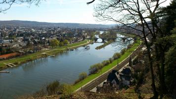 Trier, Mosel, von Felsen