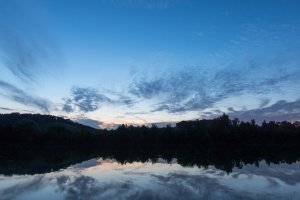 NSG Remicher Haff Abendstimmung